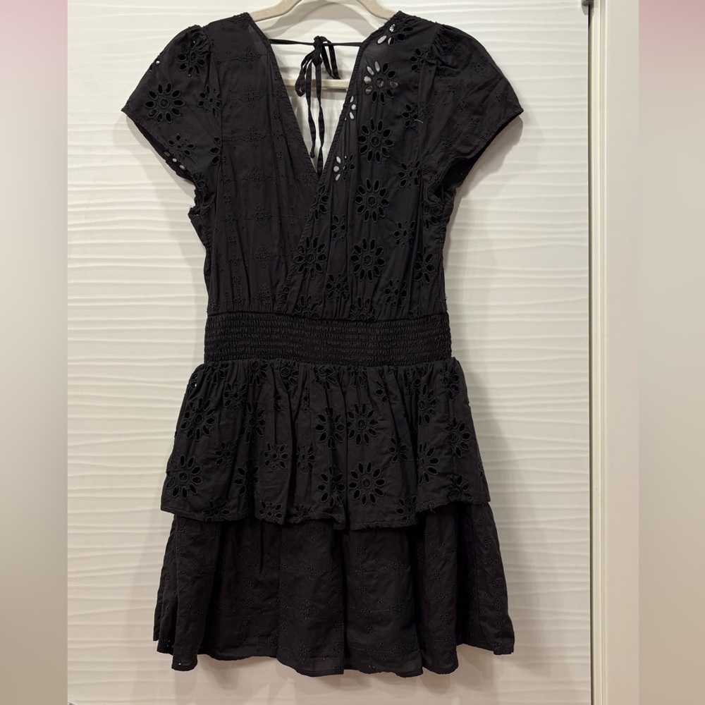 American Eagle Ruffled Wrap Mini Dress - Picture 3 of 3